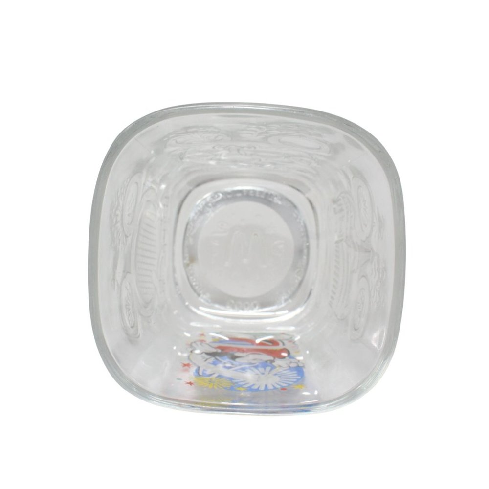 VTG McDonalds Disney World 2000 Millennium Celebration Glass Square Mickey Epcot - Picture 5 of 6